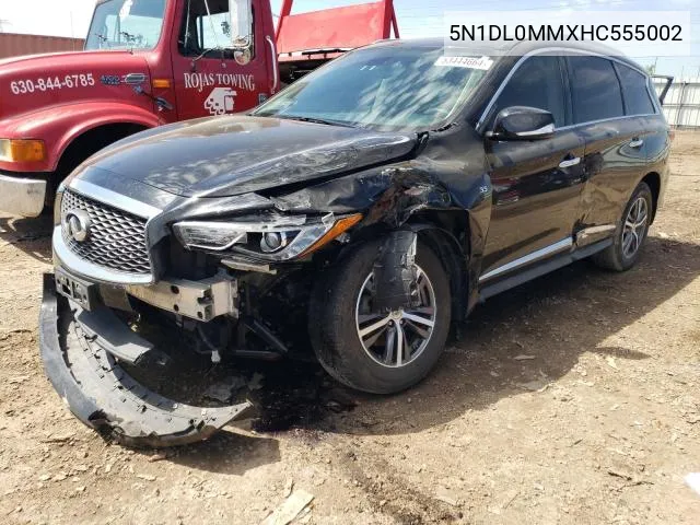 5N1DL0MMXHC555002 2017 Infiniti Qx60