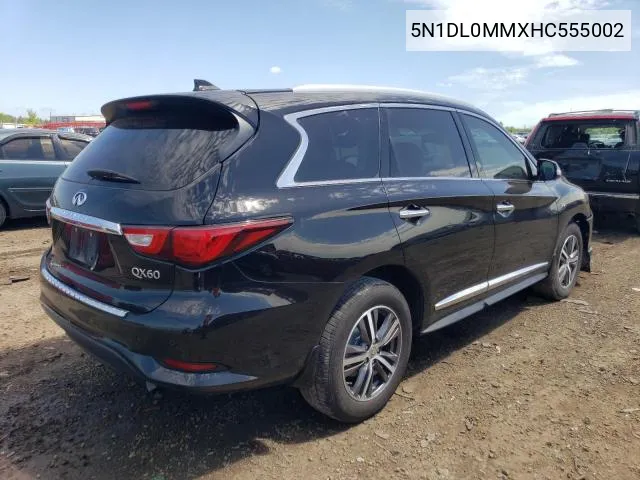 2017 Infiniti Qx60 VIN: 5N1DL0MMXHC555002 Lot: 57628844