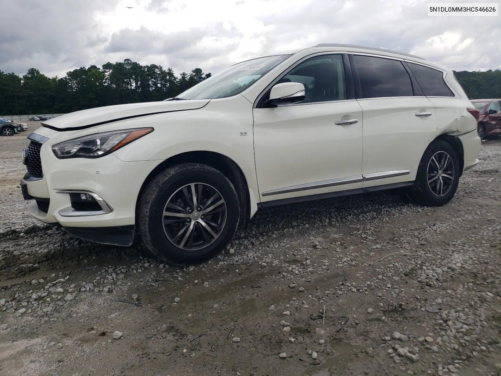 2017 Infiniti Qx60 VIN: 5N1DL0MM3HC546626 Lot: 57774334