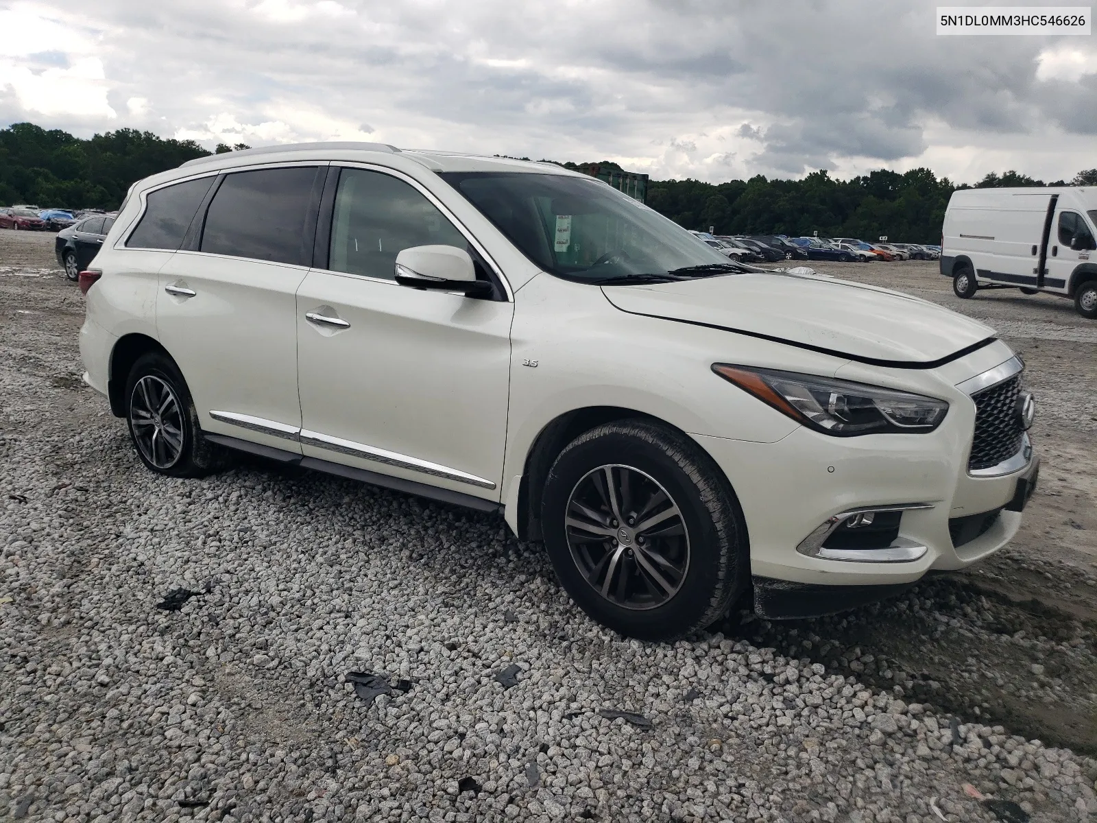 2017 Infiniti Qx60 VIN: 5N1DL0MM3HC546626 Lot: 57774334