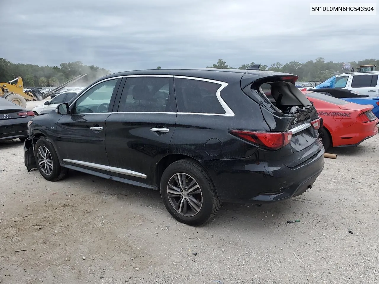 2017 Infiniti Qx60 VIN: 5N1DL0MN6HC543504 Lot: 58511094