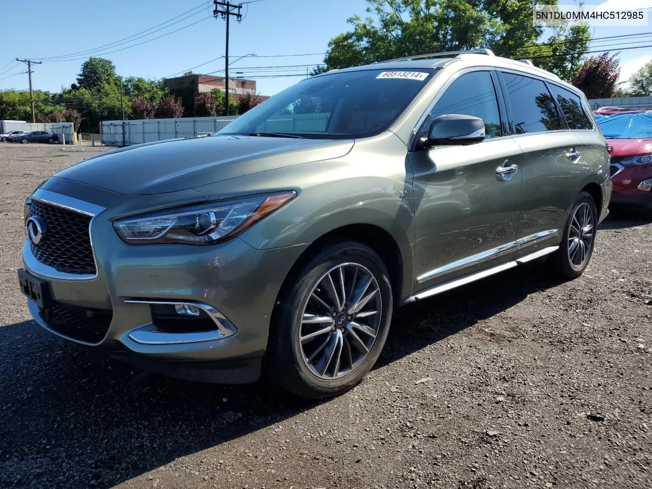 2017 Infiniti Qx60 VIN: 5N1DL0MM4HC512985 Lot: 60513214