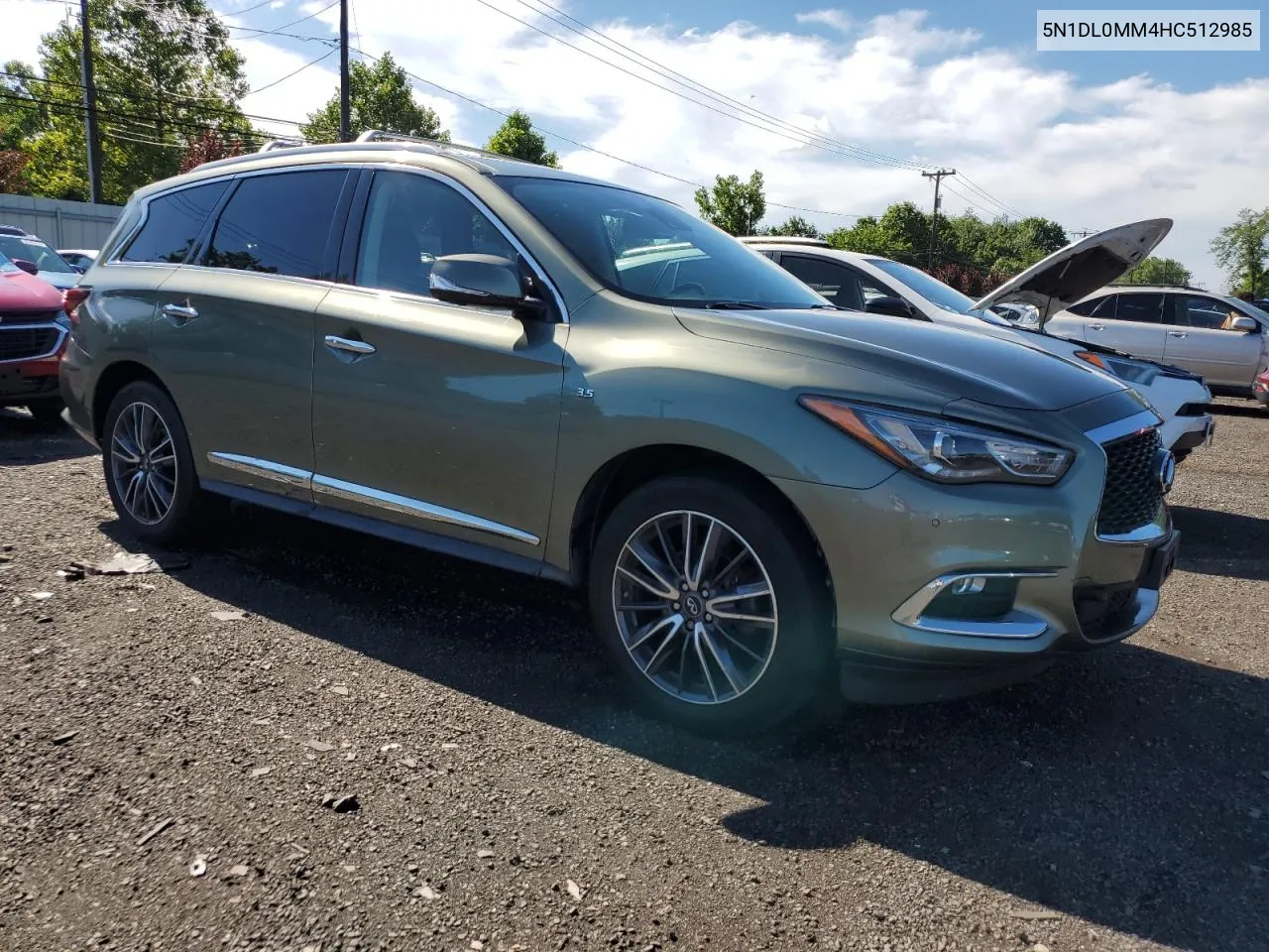 2017 Infiniti Qx60 VIN: 5N1DL0MM4HC512985 Lot: 60513214