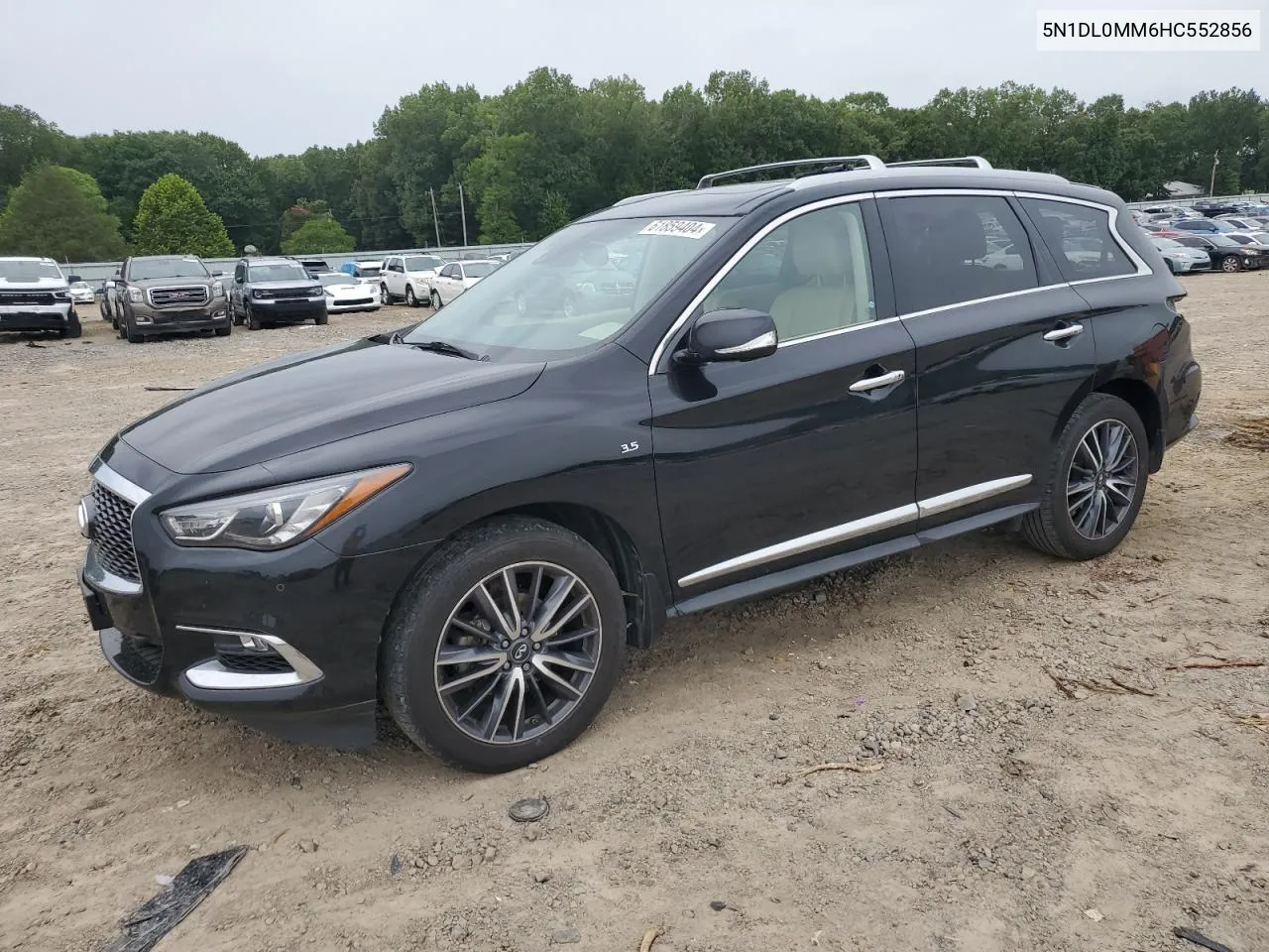 2017 Infiniti Qx60 VIN: 5N1DL0MM6HC552856 Lot: 61859404