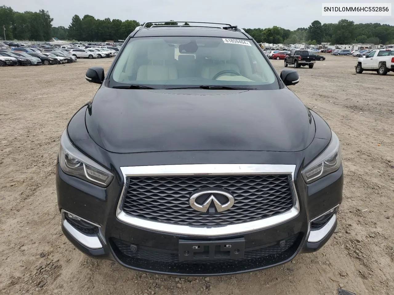 2017 Infiniti Qx60 VIN: 5N1DL0MM6HC552856 Lot: 61859404