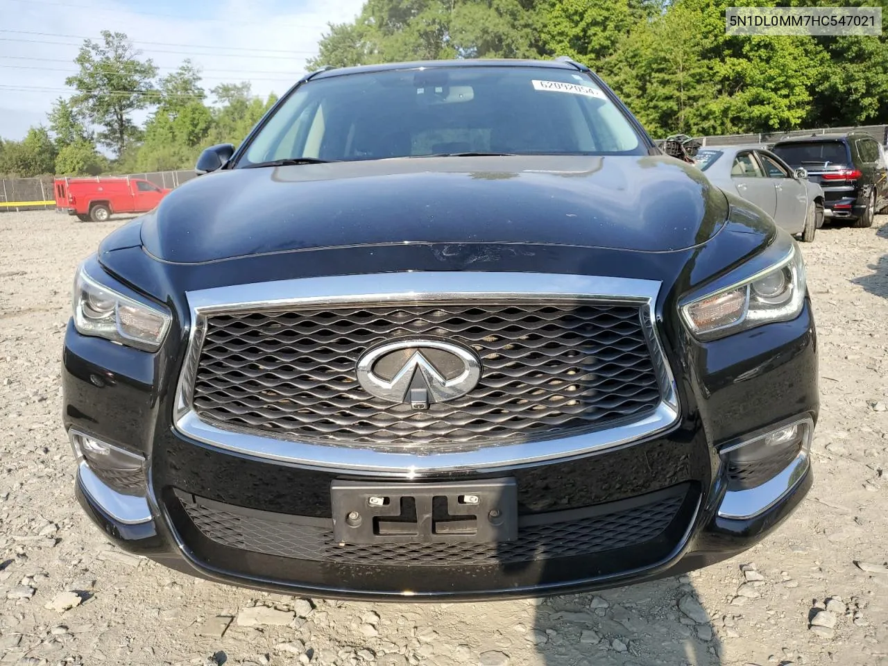 2017 Infiniti Qx60 VIN: 5N1DL0MM7HC547021 Lot: 62092054