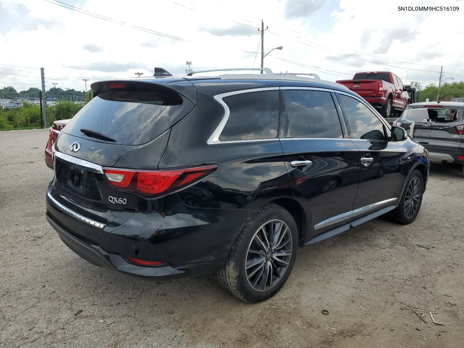 2017 Infiniti Qx60 VIN: 5N1DL0MM9HC516109 Lot: 62877094