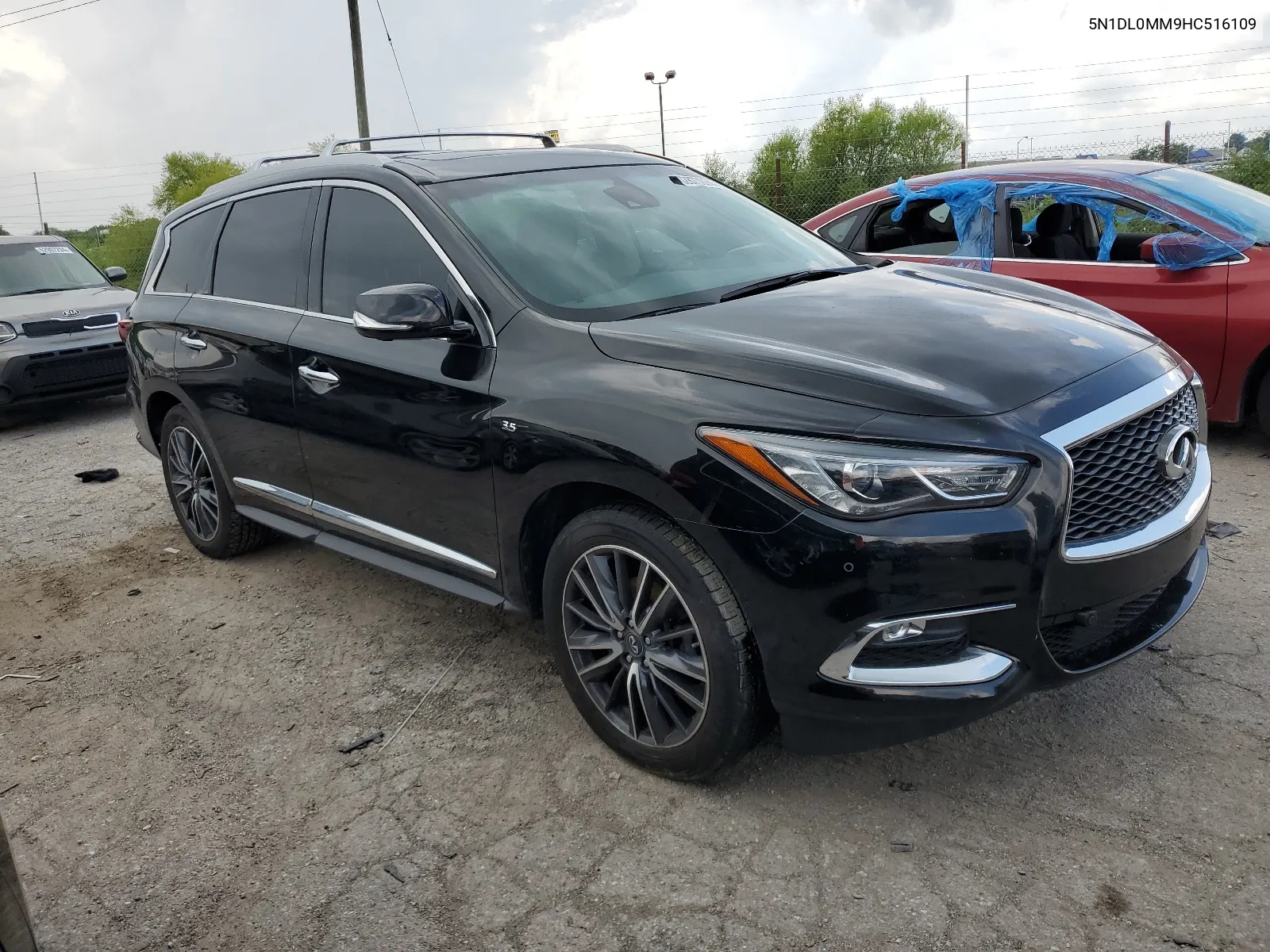 2017 Infiniti Qx60 VIN: 5N1DL0MM9HC516109 Lot: 62877094