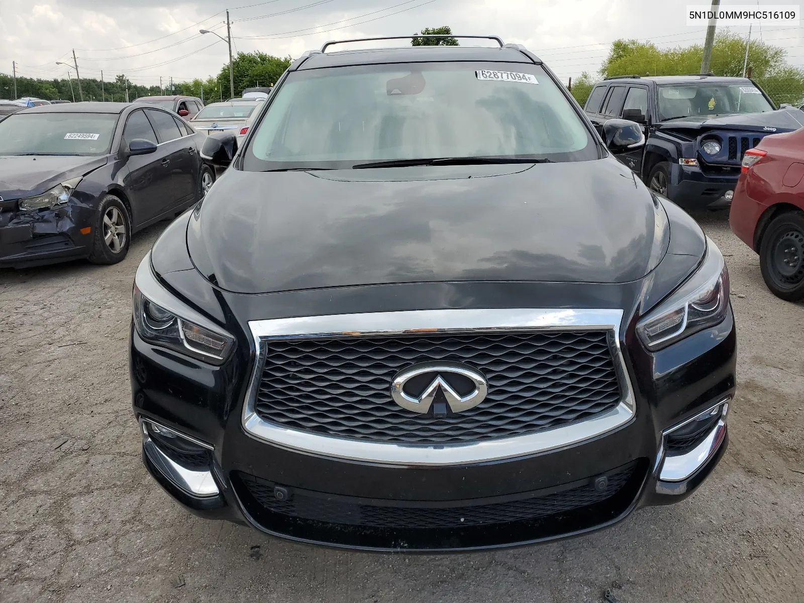 2017 Infiniti Qx60 VIN: 5N1DL0MM9HC516109 Lot: 62877094