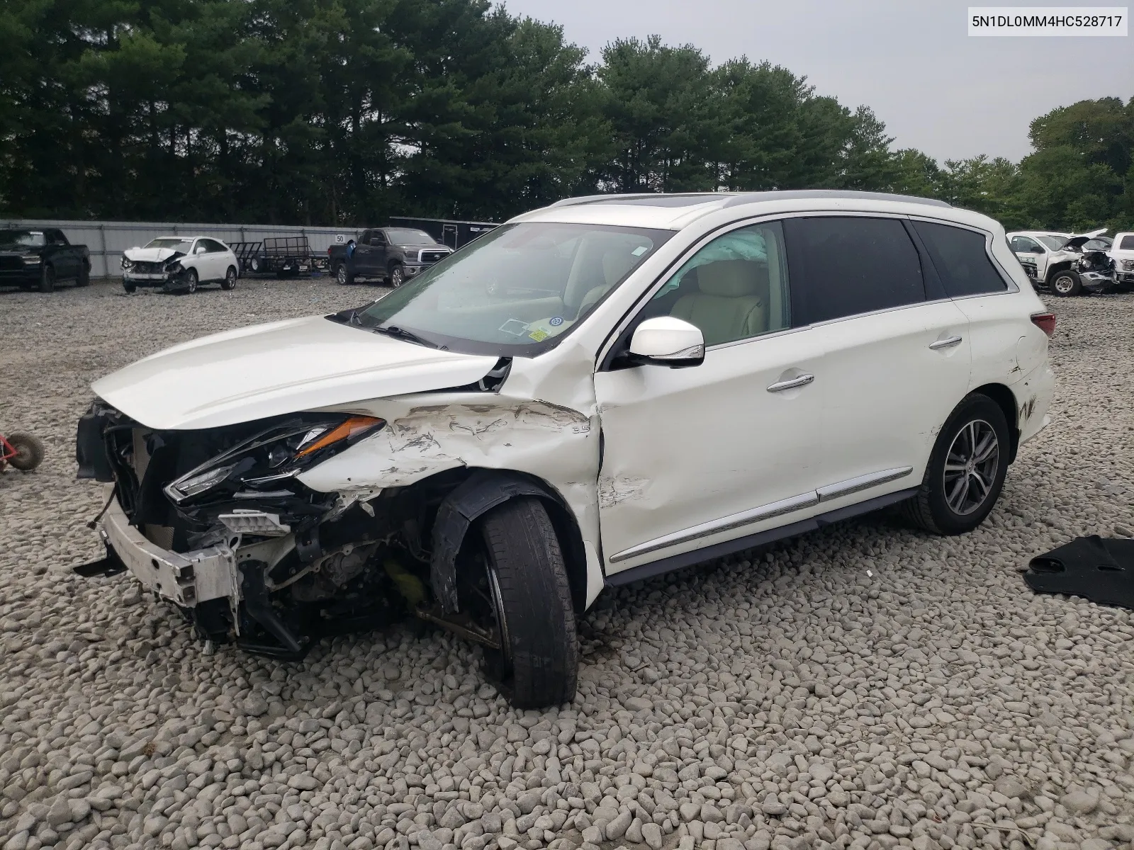 2017 Infiniti Qx60 VIN: 5N1DL0MM4HC528717 Lot: 64647784