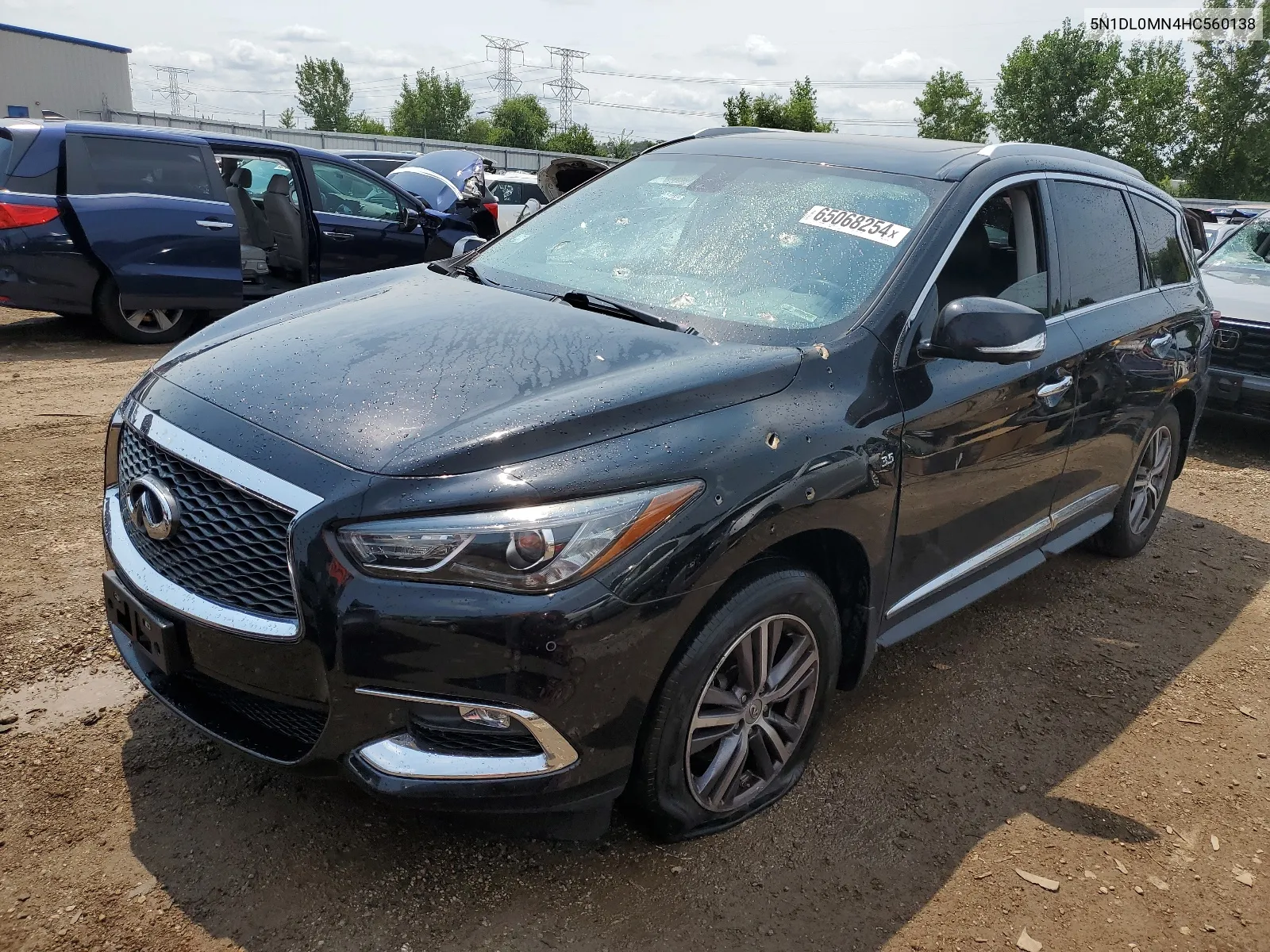 2017 Infiniti Qx60 VIN: 5N1DL0MN4HC560138 Lot: 65068254