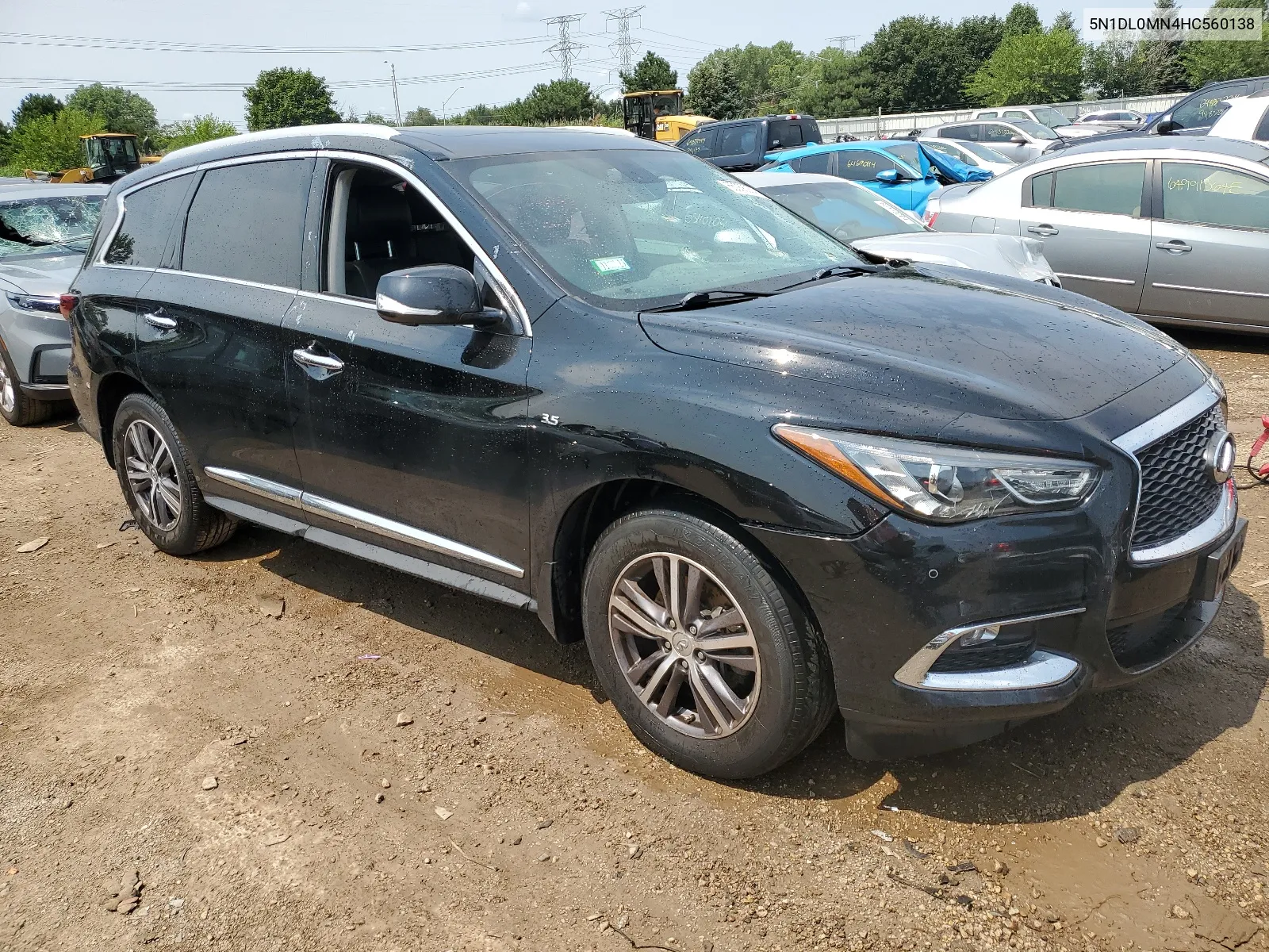 2017 Infiniti Qx60 VIN: 5N1DL0MN4HC560138 Lot: 65068254