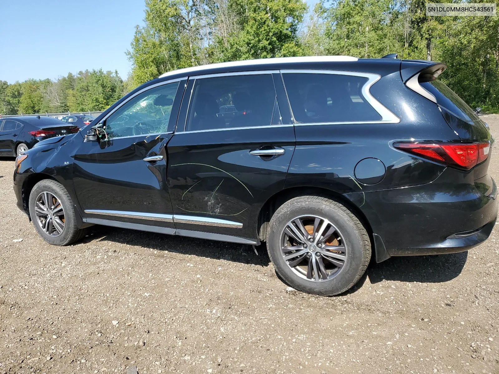 2017 Infiniti Qx60 VIN: 5N1DL0MM8HC543561 Lot: 65525664