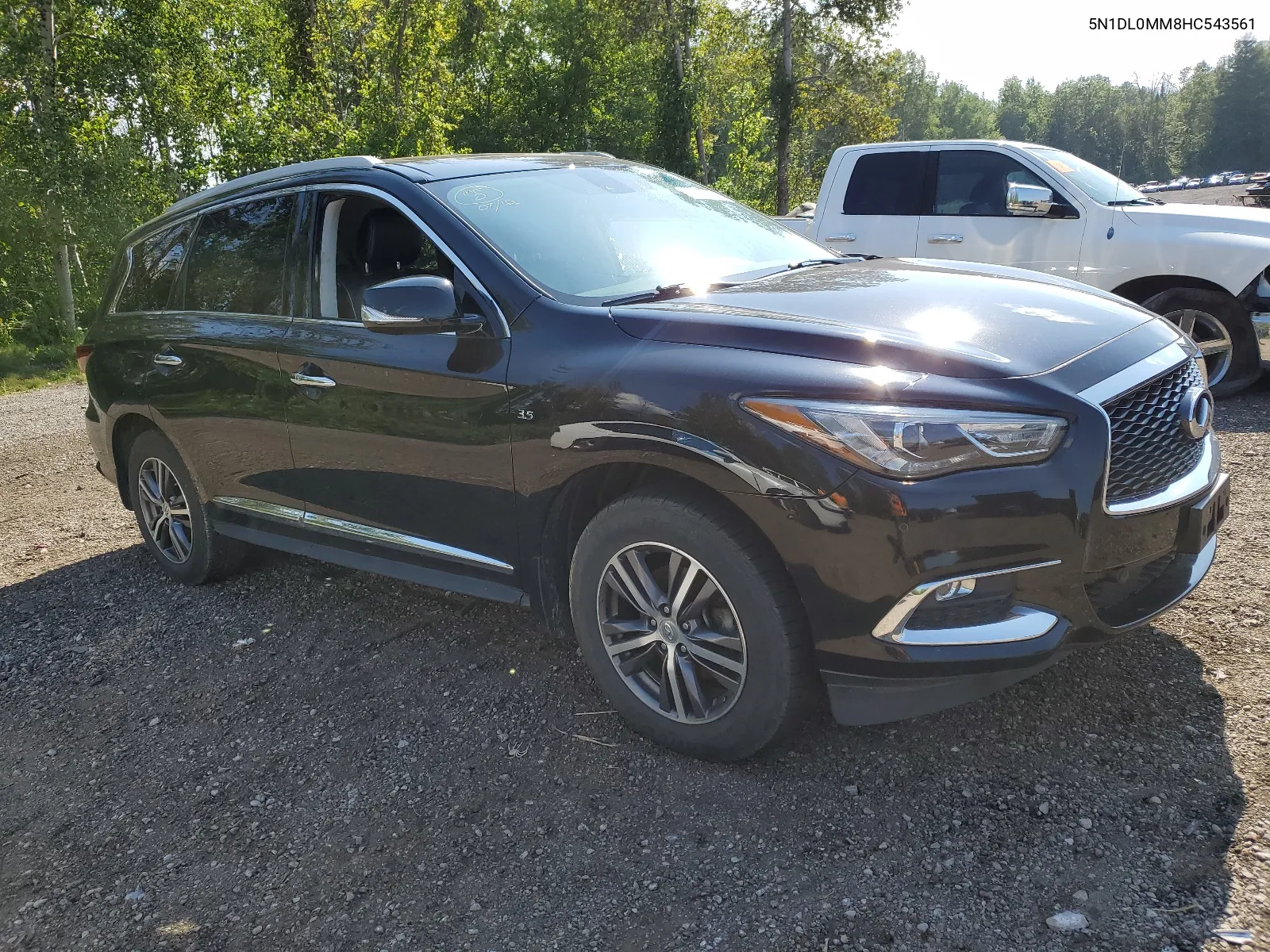 2017 Infiniti Qx60 VIN: 5N1DL0MM8HC543561 Lot: 65525664