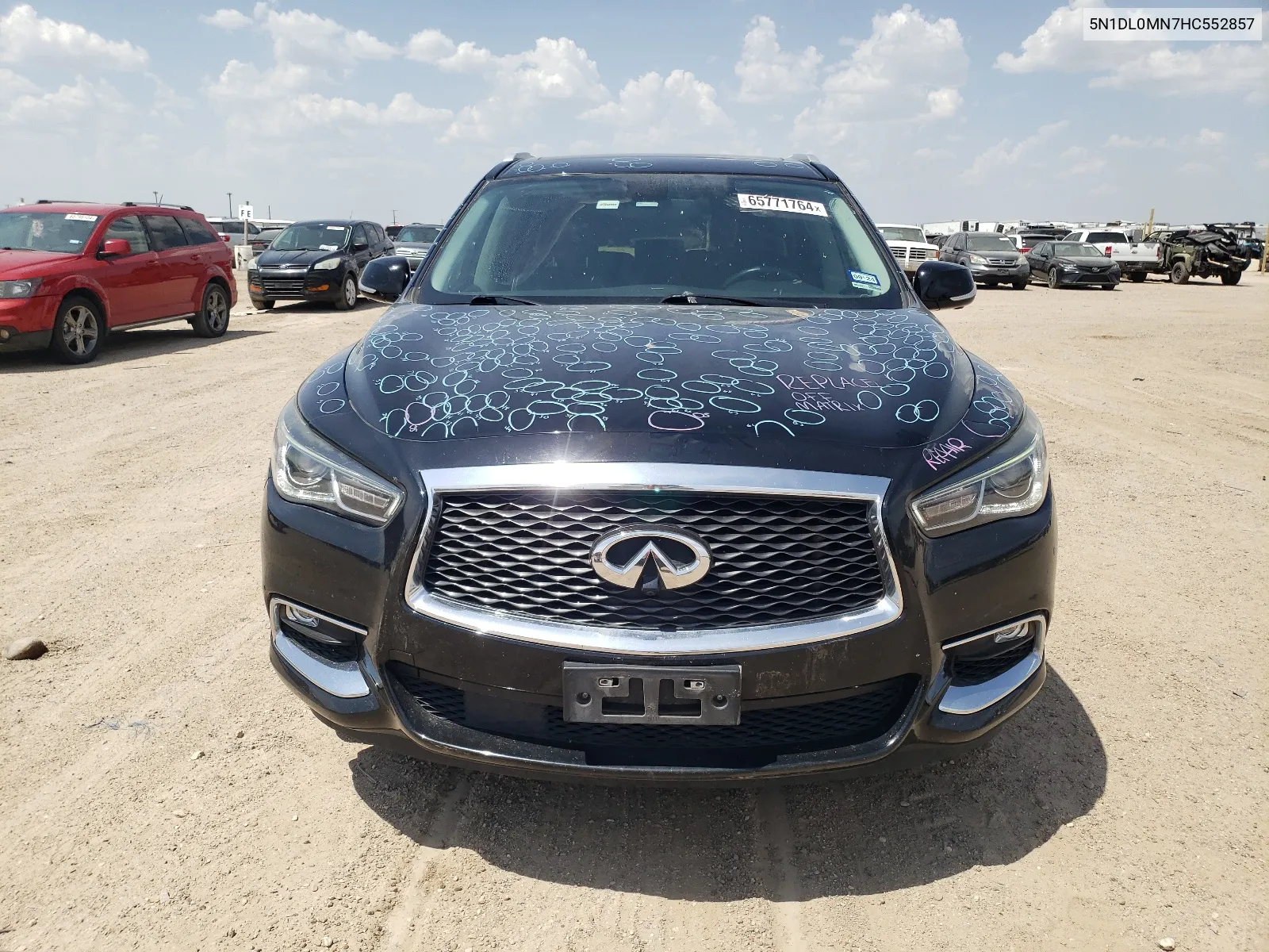 2017 Infiniti Qx60 VIN: 5N1DL0MN7HC552857 Lot: 65771764