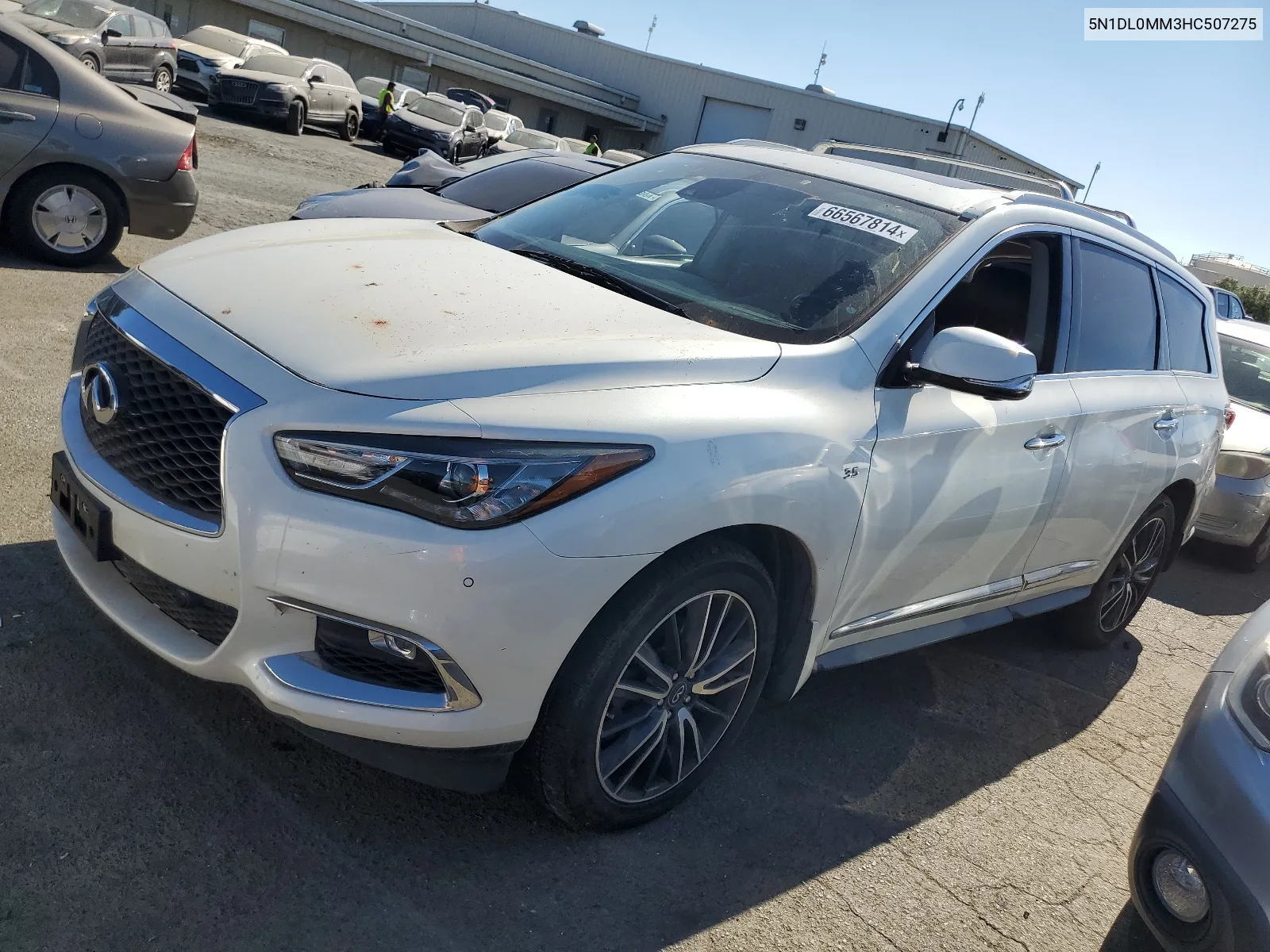 2017 Infiniti Qx60 VIN: 5N1DL0MM3HC507275 Lot: 66567814