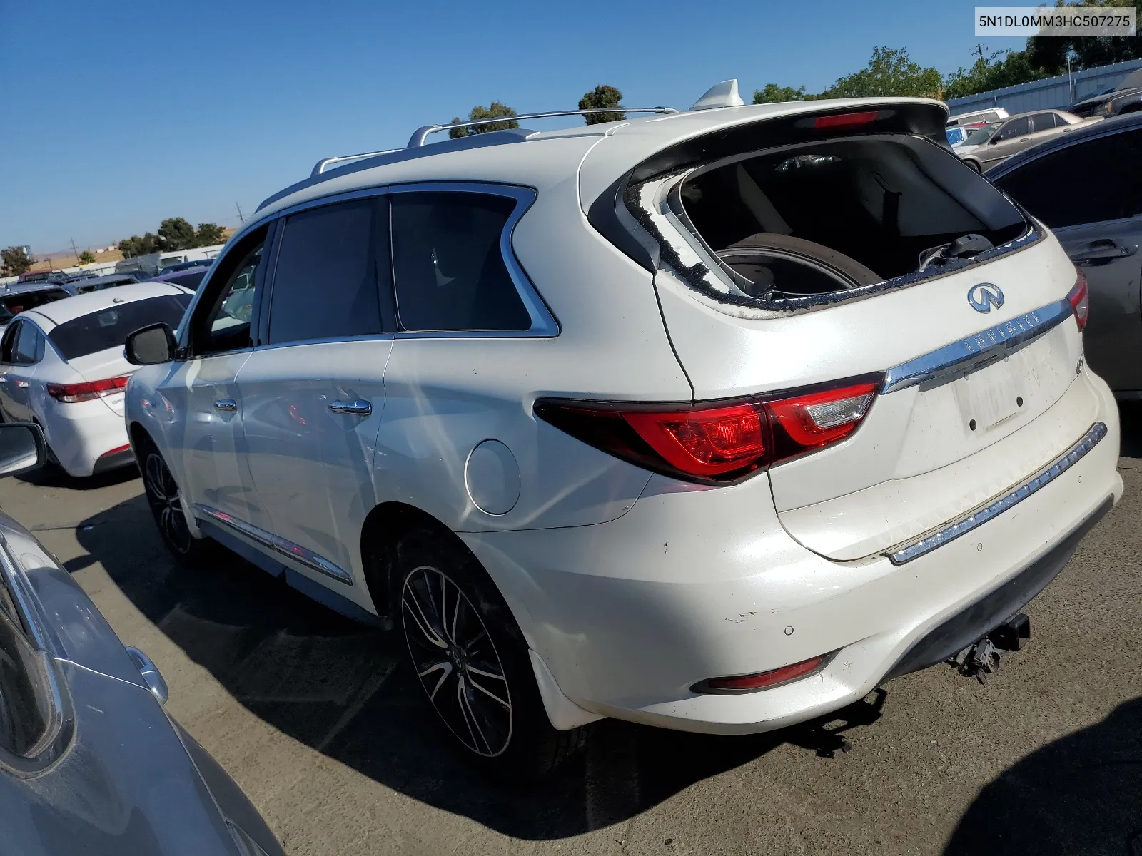 2017 Infiniti Qx60 VIN: 5N1DL0MM3HC507275 Lot: 66567814