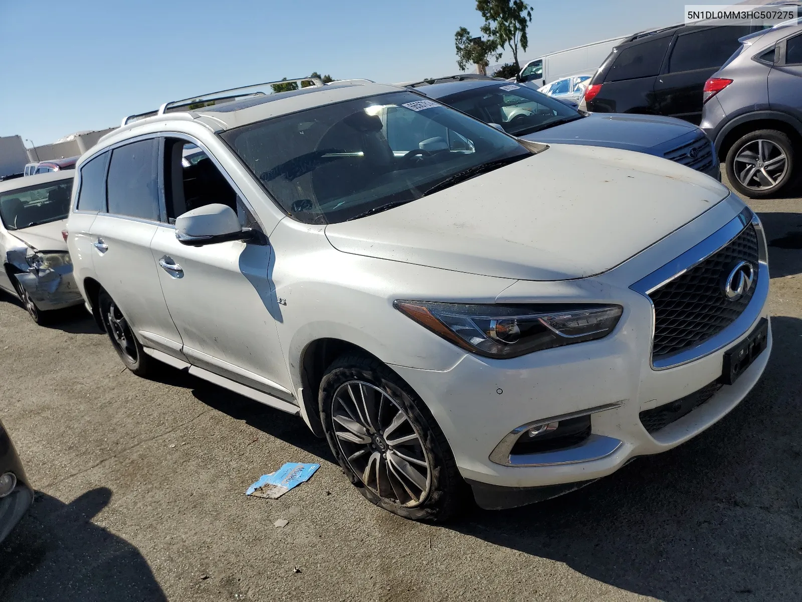 2017 Infiniti Qx60 VIN: 5N1DL0MM3HC507275 Lot: 66567814