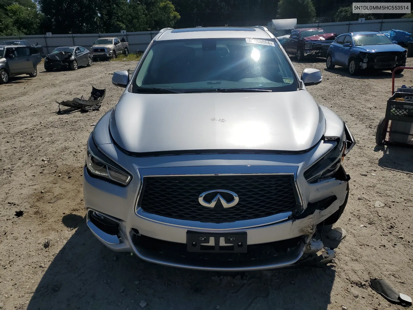 2017 Infiniti Qx60 VIN: 5N1DL0MM5HC553514 Lot: 66666864