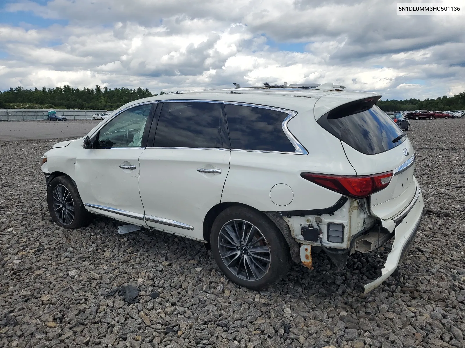 2017 Infiniti Qx60 VIN: 5N1DL0MM3HC501136 Lot: 66761004