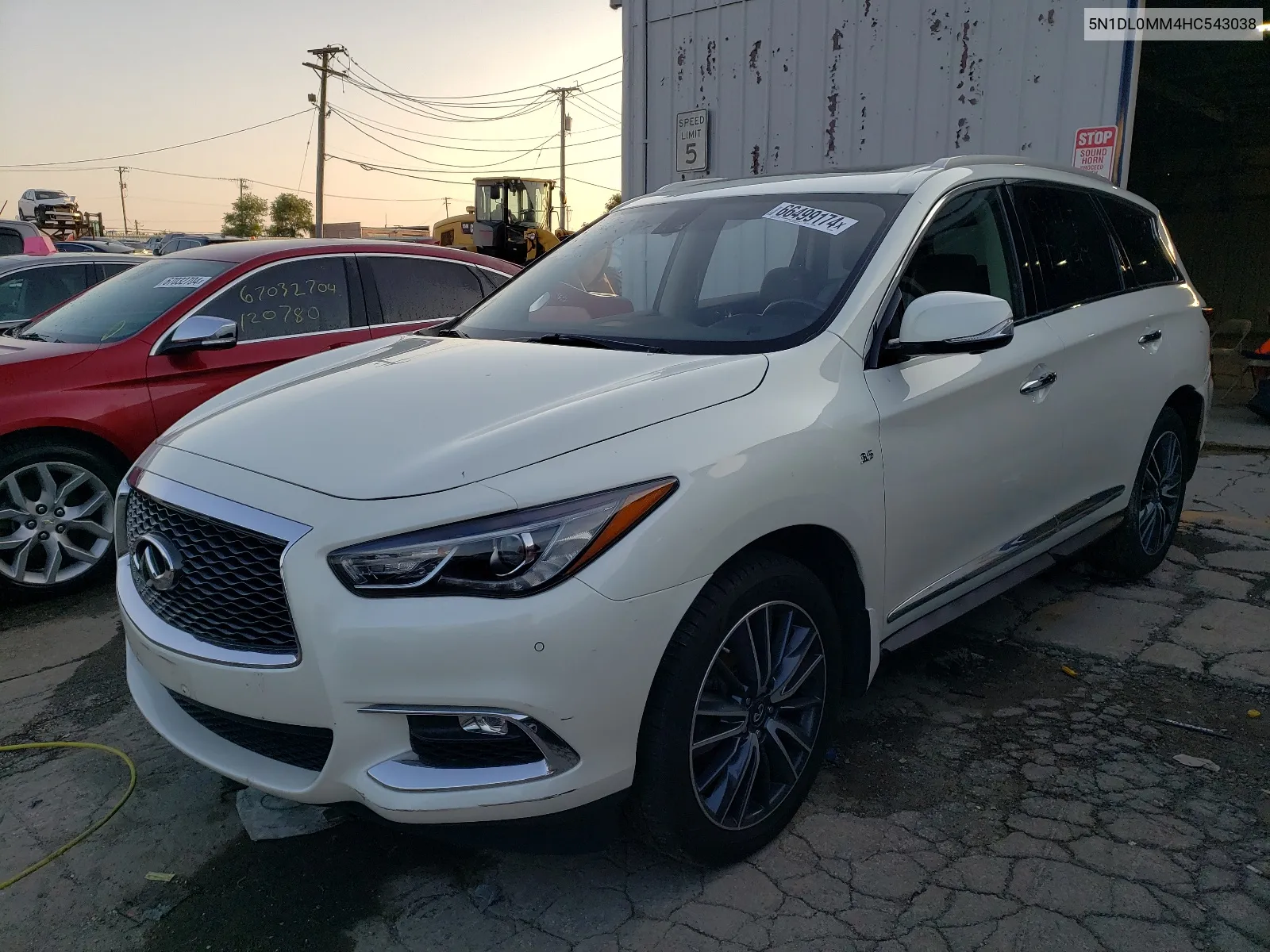 2017 Infiniti Qx60 VIN: 5N1DL0MM4HC543038 Lot: 67838274