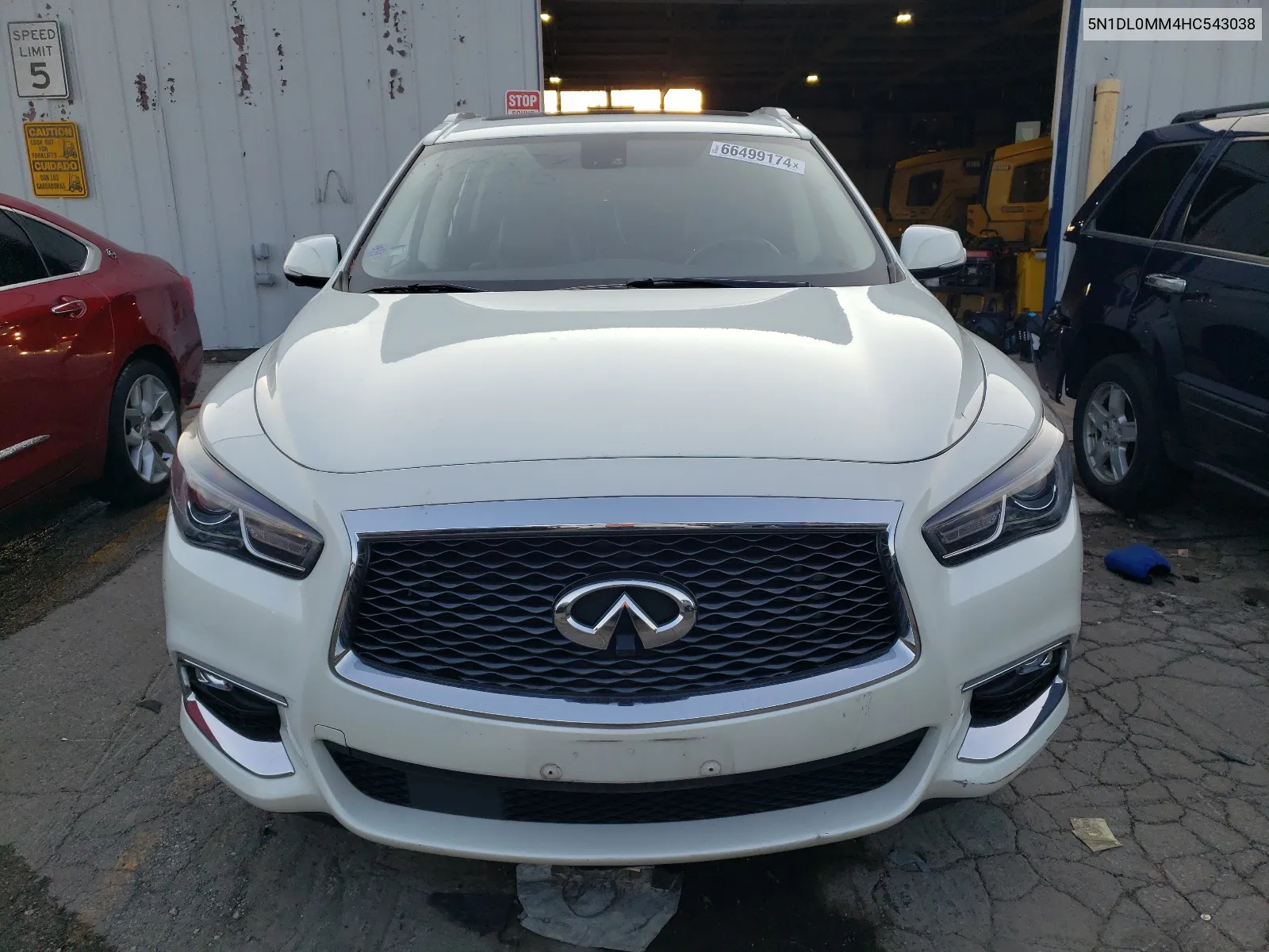 2017 Infiniti Qx60 VIN: 5N1DL0MM4HC543038 Lot: 67838274