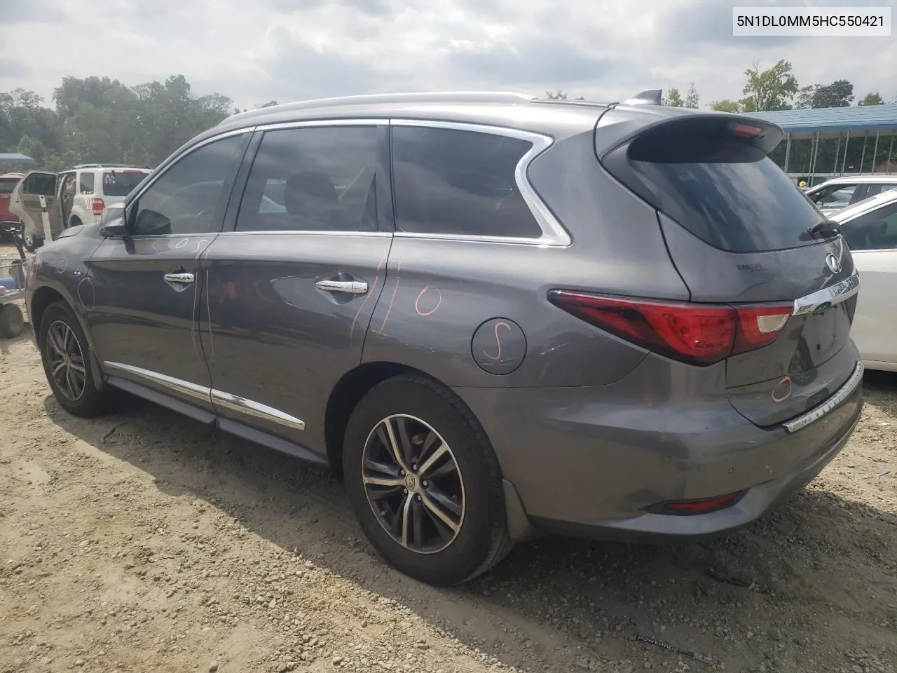 2017 Infiniti Qx60 VIN: 5N1DL0MM5HC550421 Lot: 68244554