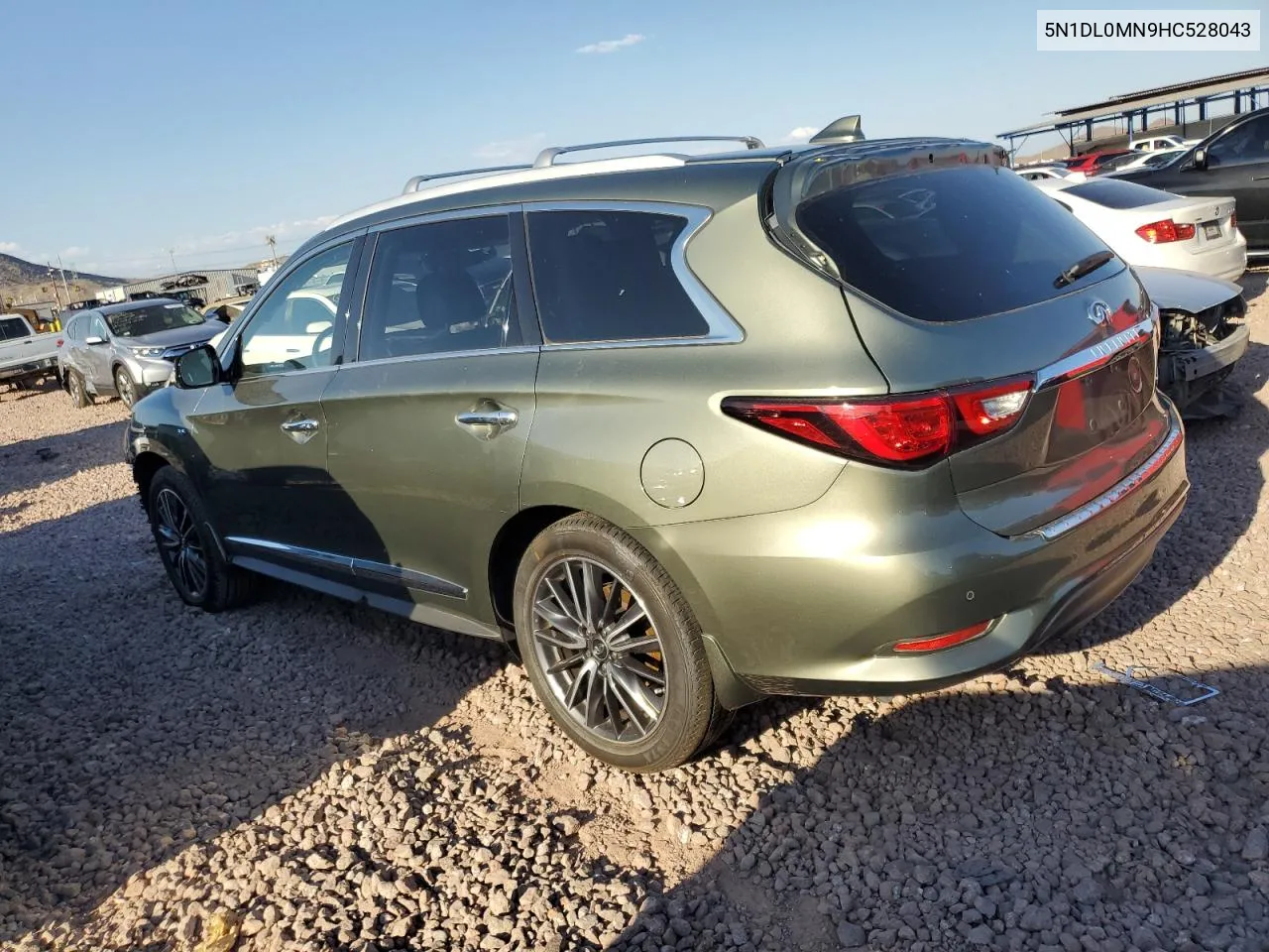 2017 Infiniti Qx60 VIN: 5N1DL0MN9HC528043 Lot: 68455644