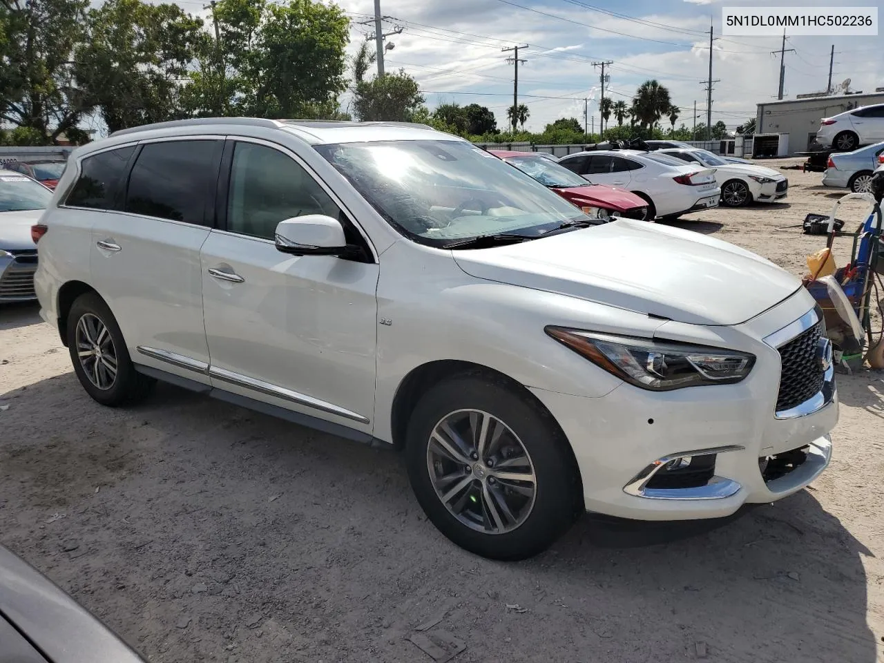 2017 Infiniti Qx60 VIN: 5N1DL0MM1HC502236 Lot: 68500384