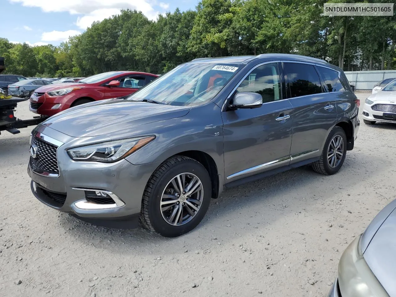 2017 Infiniti Qx60 VIN: 5N1DL0MM1HC501605 Lot: 68764674