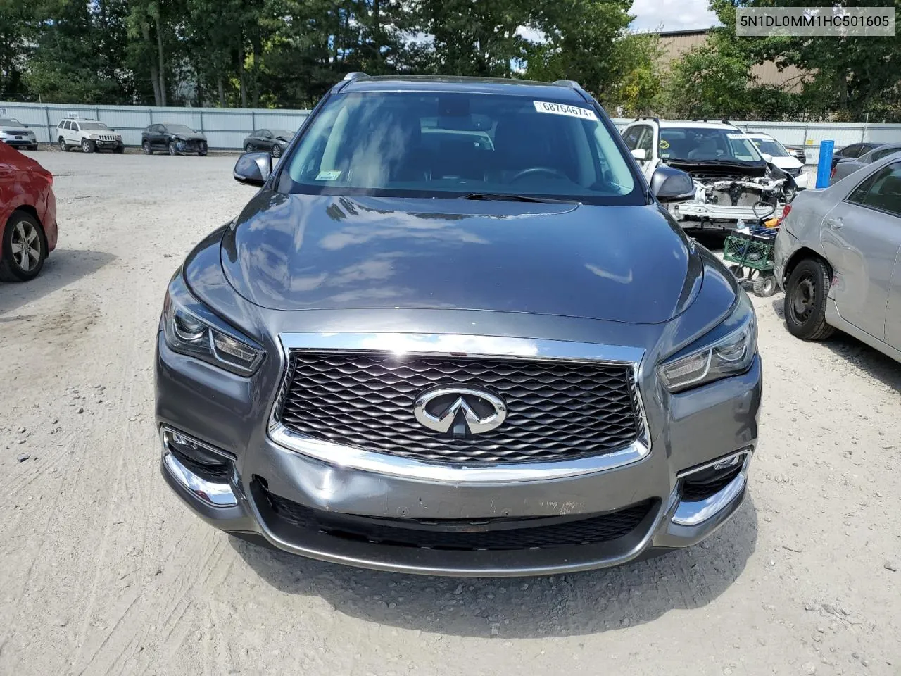 2017 Infiniti Qx60 VIN: 5N1DL0MM1HC501605 Lot: 68764674