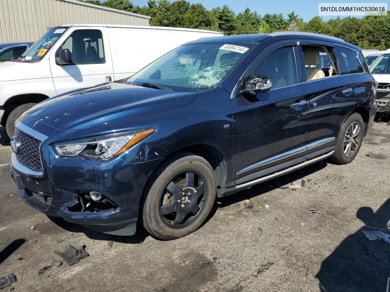 2017 Infiniti Qx60 VIN: 5N1DL0MM1HC530618 Lot: 68994744