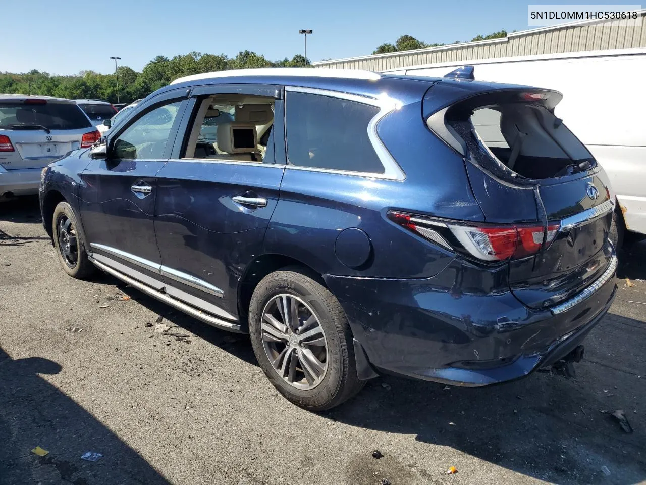 2017 Infiniti Qx60 VIN: 5N1DL0MM1HC530618 Lot: 68994744