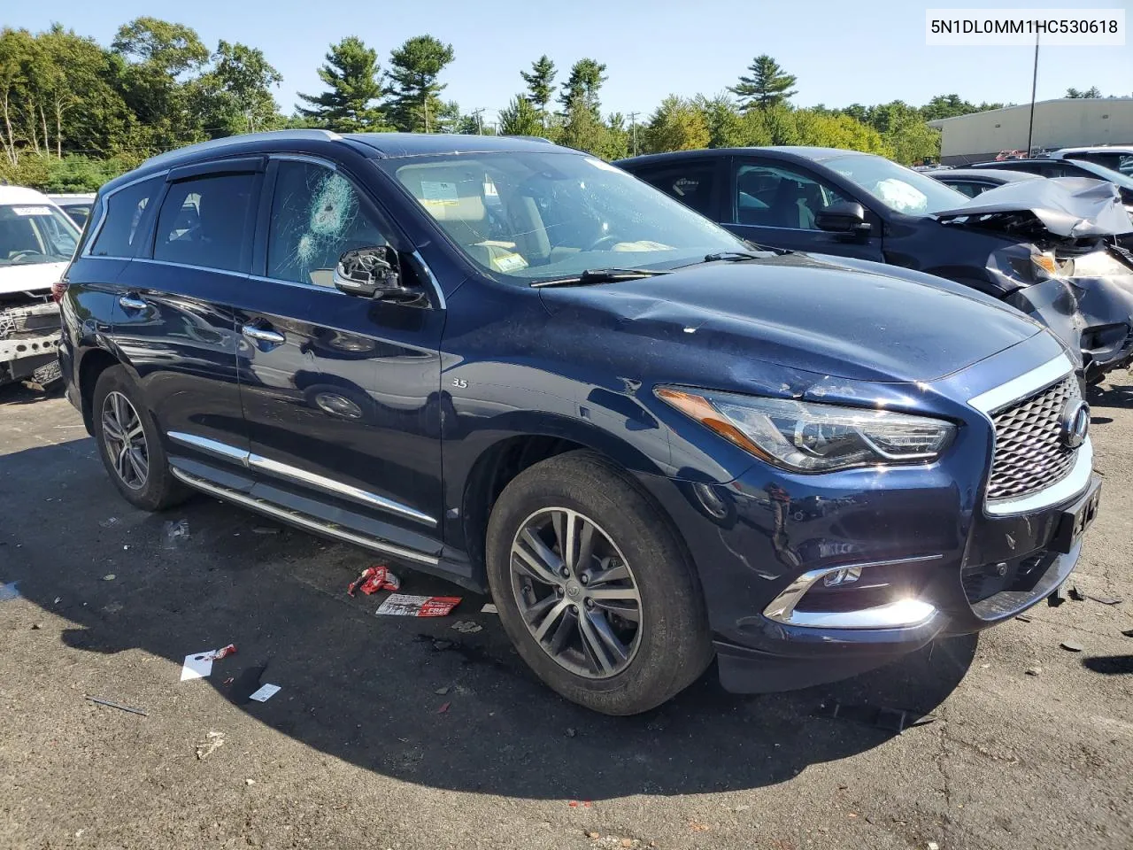 2017 Infiniti Qx60 VIN: 5N1DL0MM1HC530618 Lot: 68994744