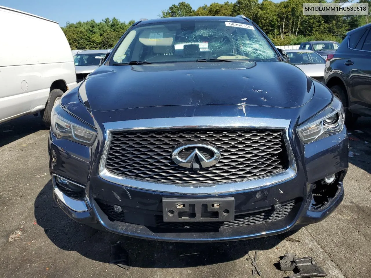 2017 Infiniti Qx60 VIN: 5N1DL0MM1HC530618 Lot: 68994744