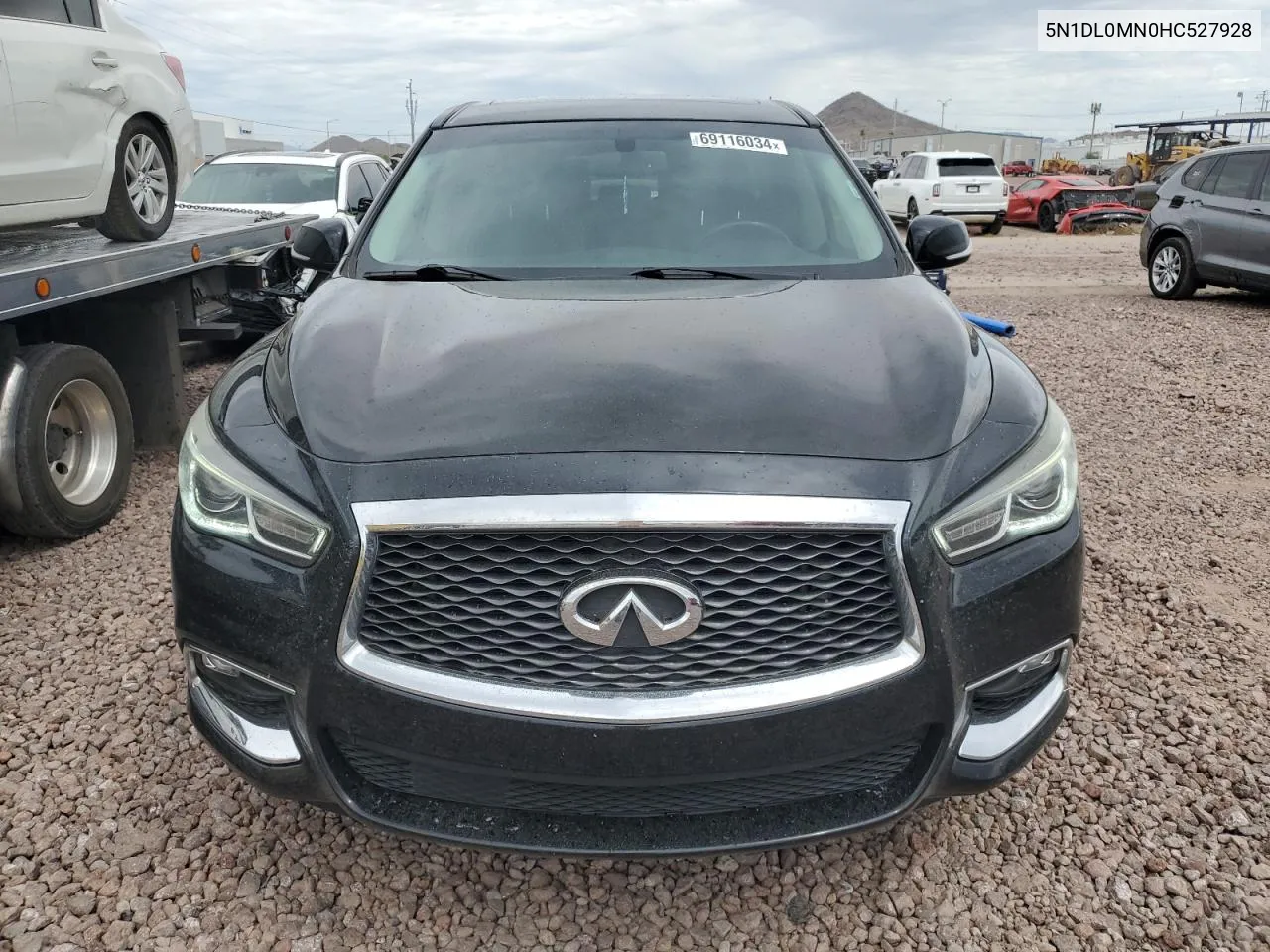 2017 Infiniti Qx60 VIN: 5N1DL0MN0HC527928 Lot: 69116034