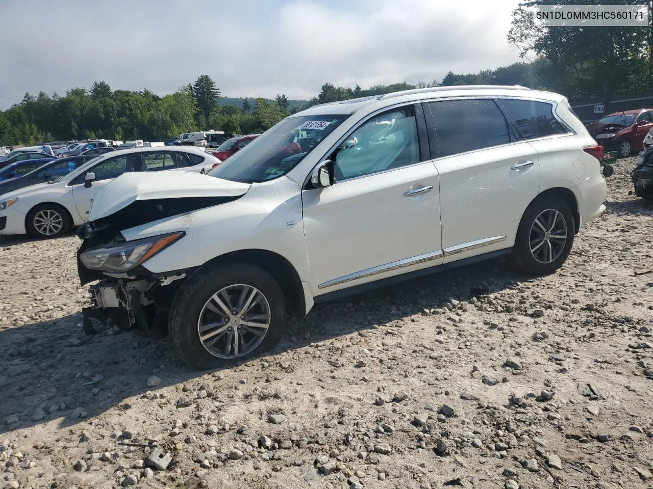 2017 Infiniti Qx60 VIN: 5N1DL0MM3HC560171 Lot: 69181554