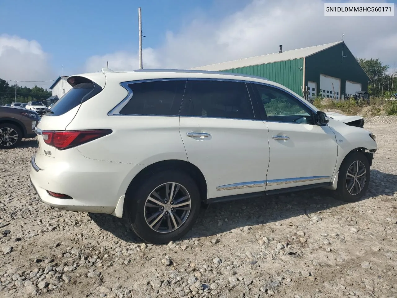 2017 Infiniti Qx60 VIN: 5N1DL0MM3HC560171 Lot: 69181554