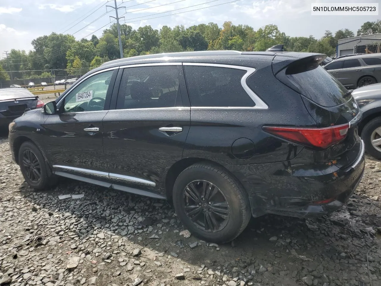 2017 Infiniti Qx60 VIN: 5N1DL0MM5HC505723 Lot: 69487354