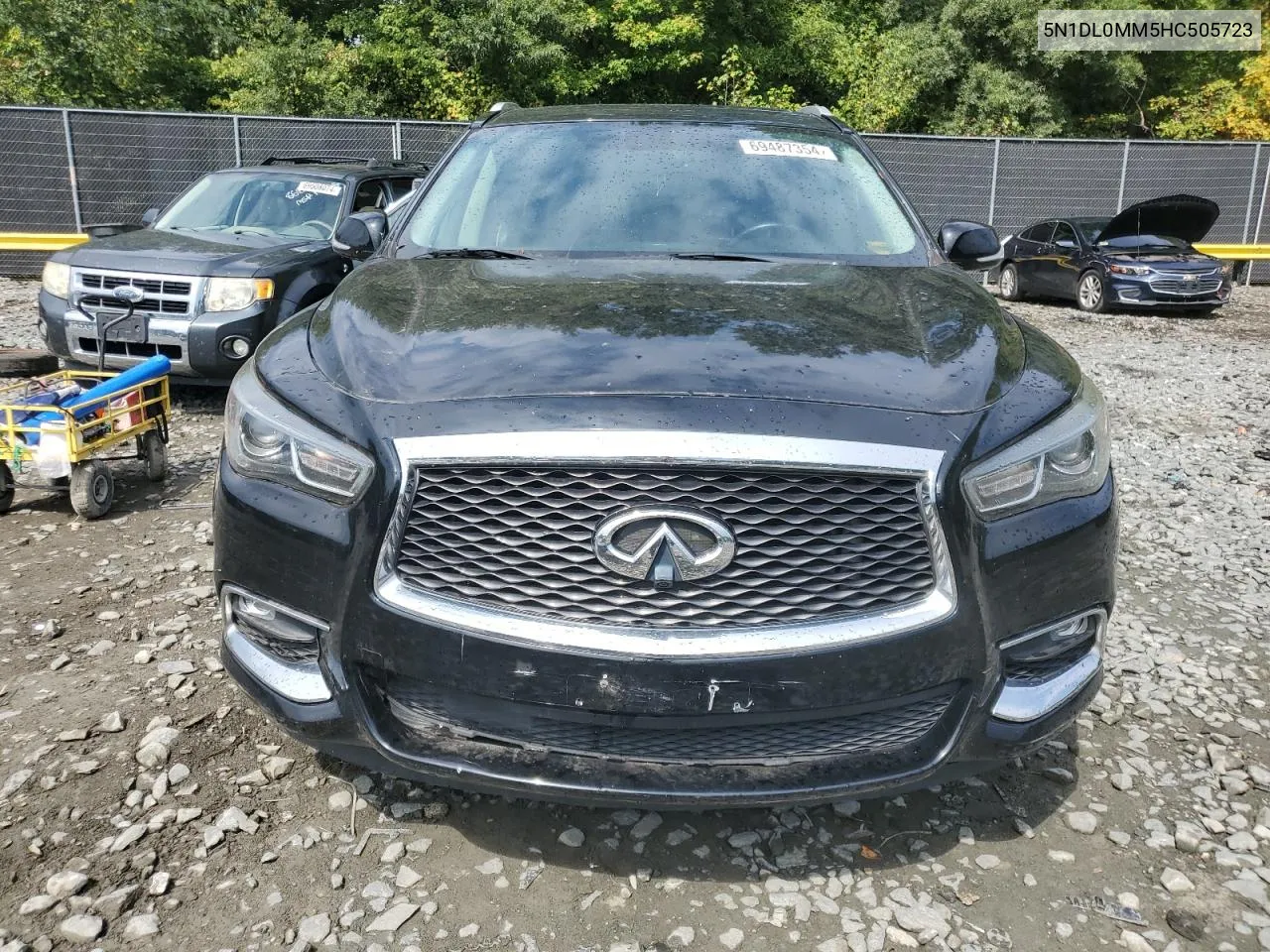 2017 Infiniti Qx60 VIN: 5N1DL0MM5HC505723 Lot: 69487354