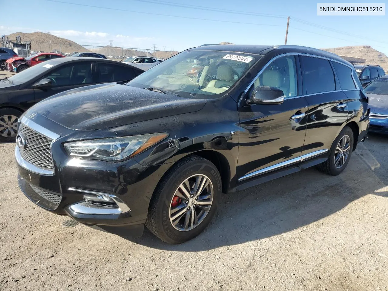 2017 Infiniti Qx60 VIN: 5N1DL0MN3HC515210 Lot: 69779544