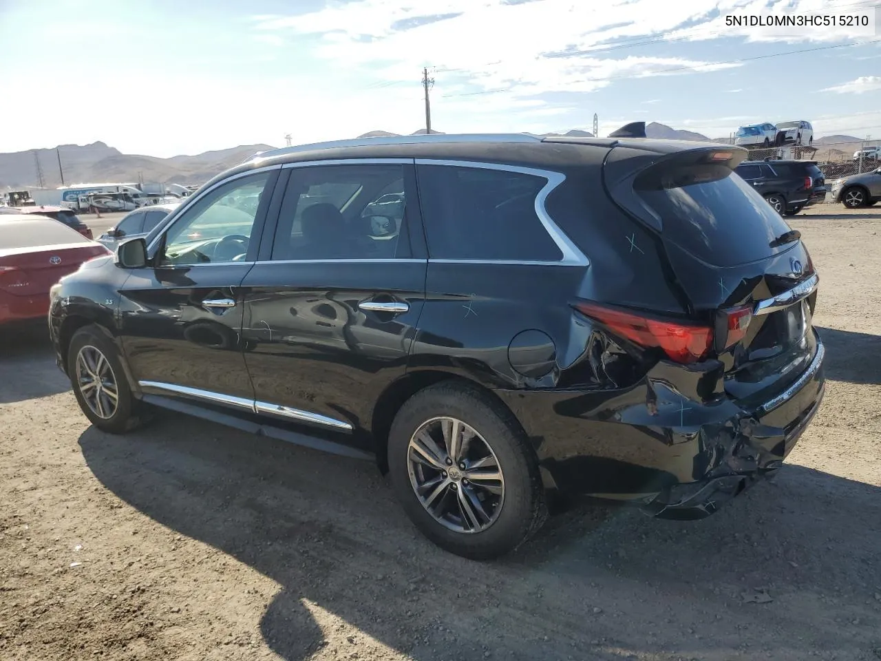 2017 Infiniti Qx60 VIN: 5N1DL0MN3HC515210 Lot: 69779544