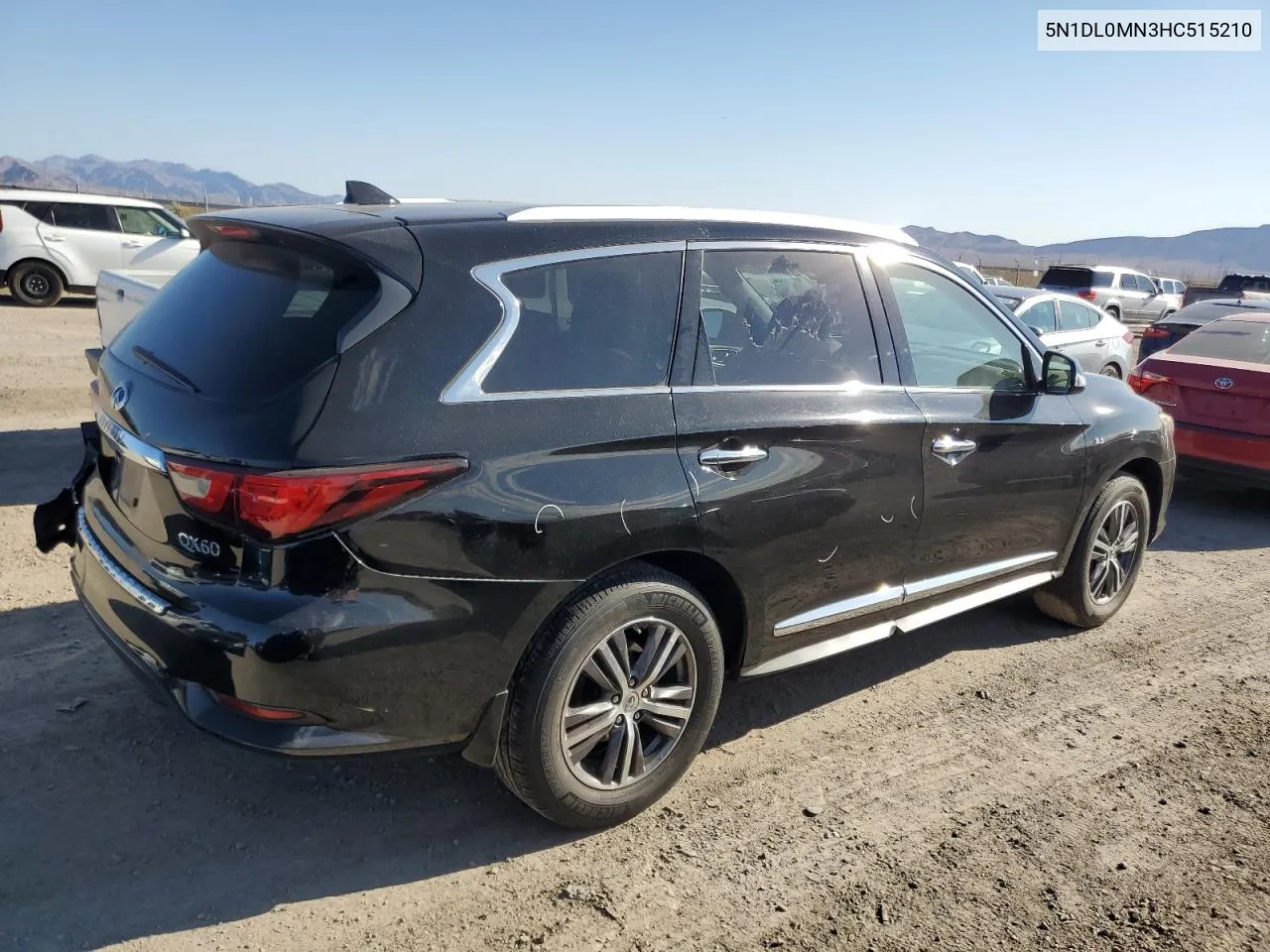 2017 Infiniti Qx60 VIN: 5N1DL0MN3HC515210 Lot: 69779544