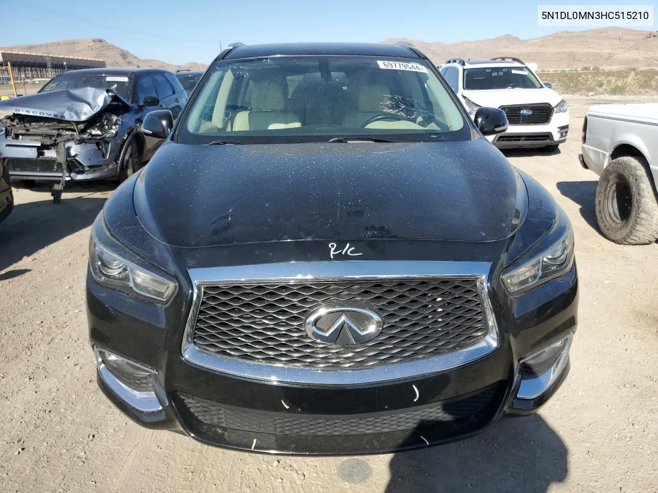 2017 Infiniti Qx60 VIN: 5N1DL0MN3HC515210 Lot: 69779544