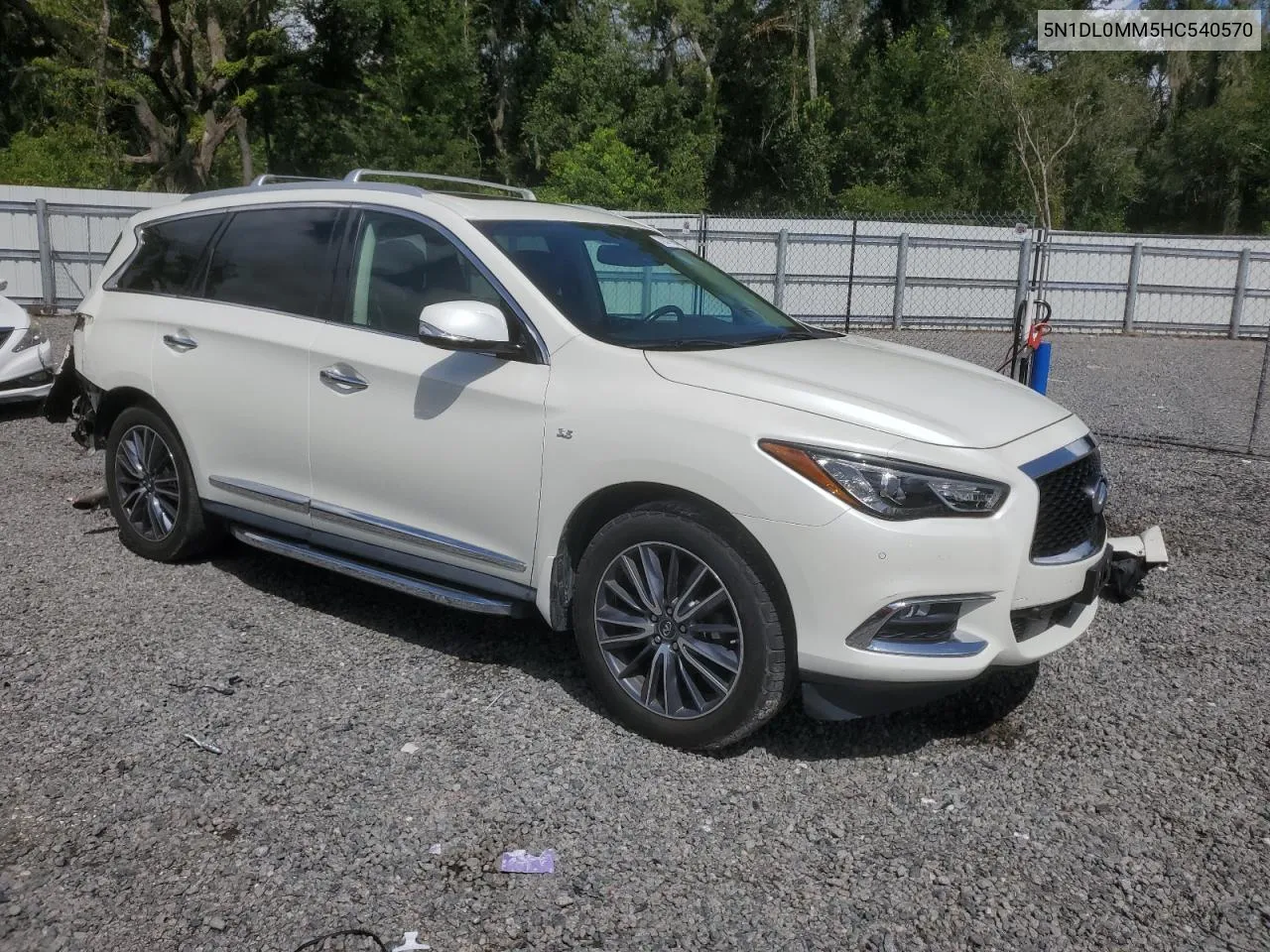 2017 Infiniti Qx60 VIN: 5N1DL0MM5HC540570 Lot: 70317664