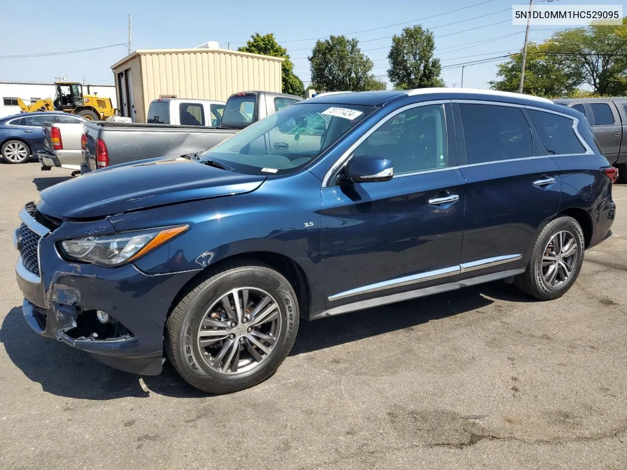 2017 Infiniti Qx60 VIN: 5N1DL0MM1HC529095 Lot: 70771424