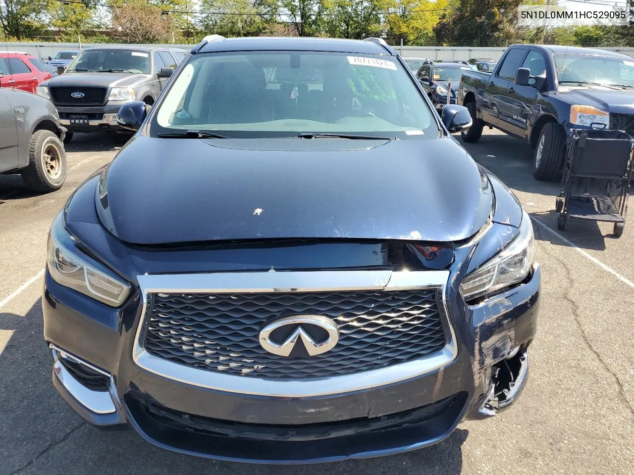 2017 Infiniti Qx60 VIN: 5N1DL0MM1HC529095 Lot: 70771424