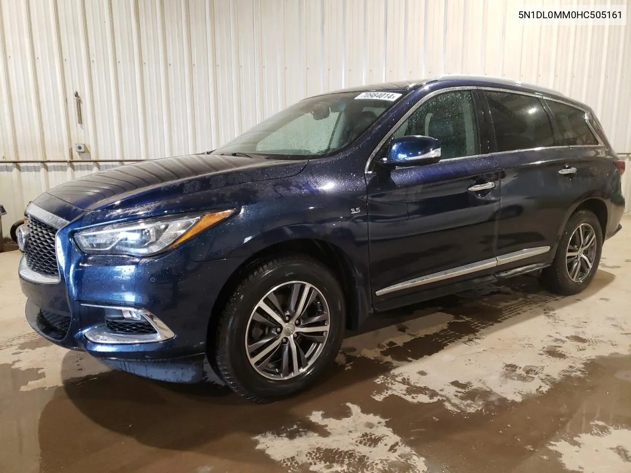 2017 Infiniti Qx60 VIN: 5N1DL0MM0HC505161 Lot: 70984014