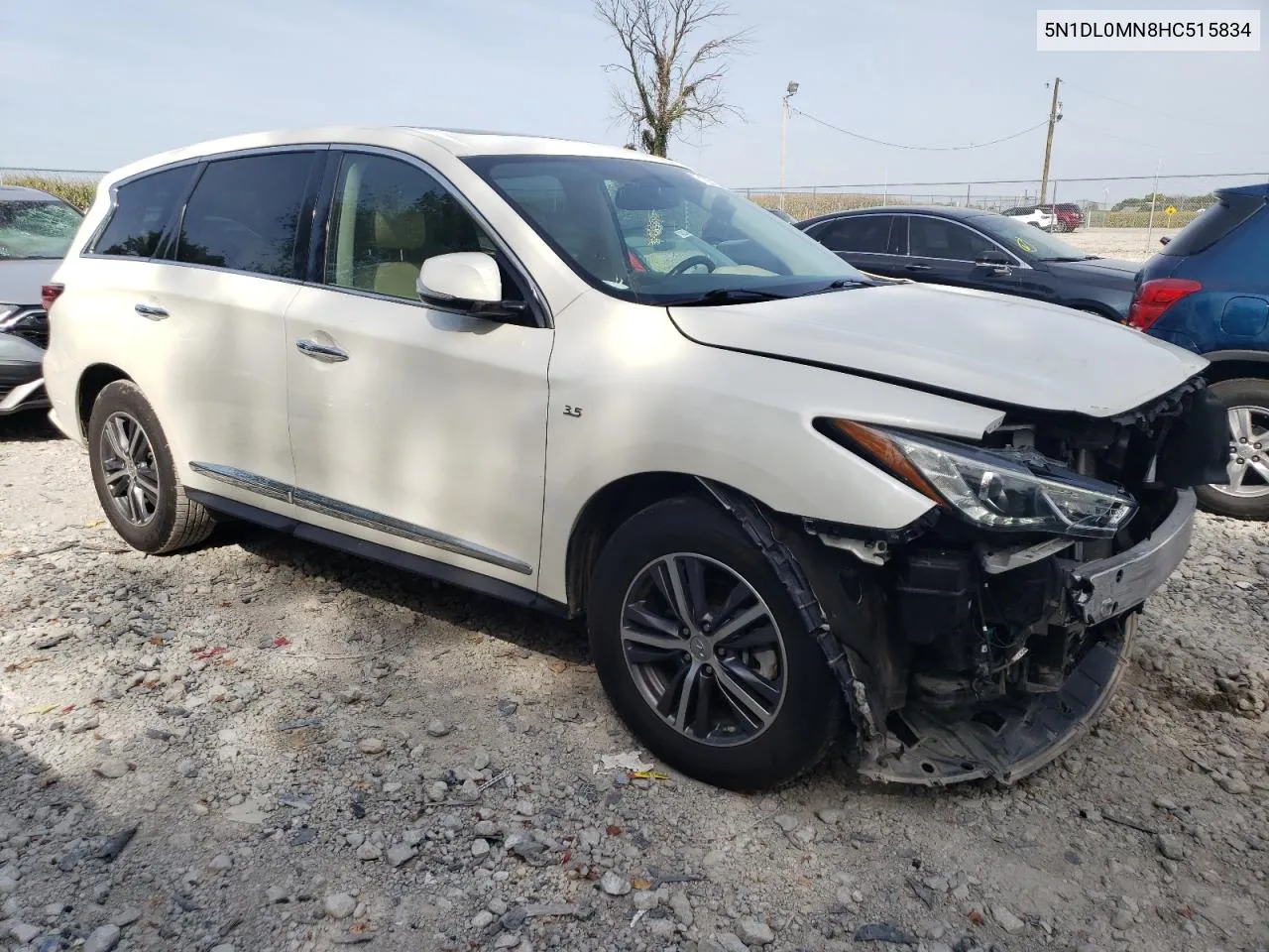 2017 Infiniti Qx60 VIN: 5N1DL0MN8HC515834 Lot: 71281044