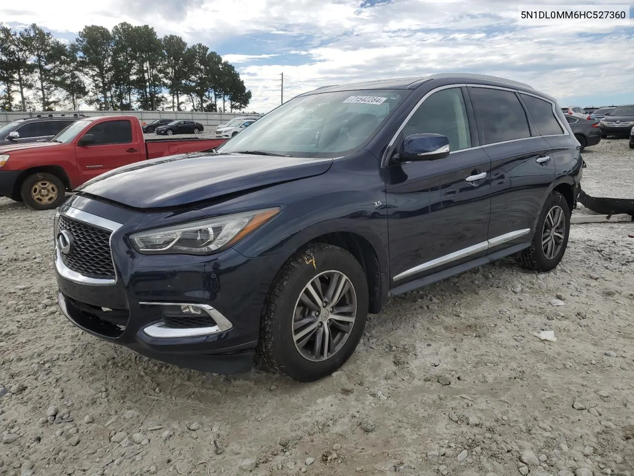 2017 Infiniti Qx60 VIN: 5N1DL0MM6HC527360 Lot: 71542284